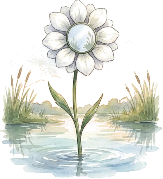 Die Spiegelblume