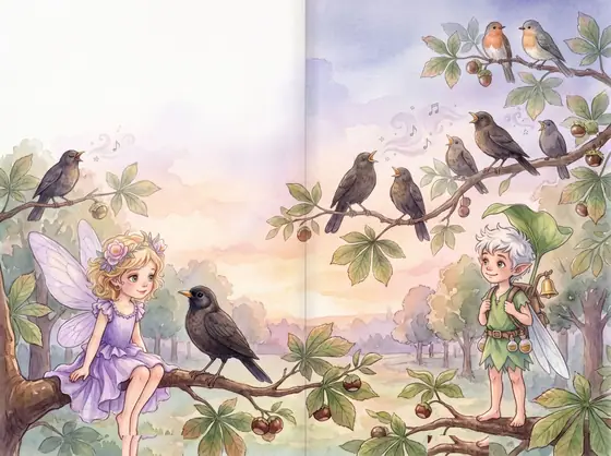 Aus „Elena und die stumme Amsel“