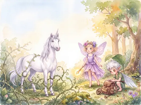Aus „Elena und das gefangene Einhorn“