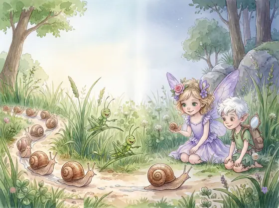 Aus „Elena und die Schnecke, die rückwärts ging“
