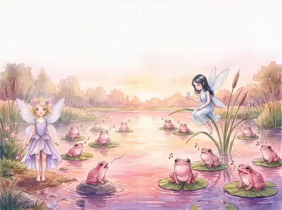 Aus „Elena und der Frosch, der nicht quaken konnte“