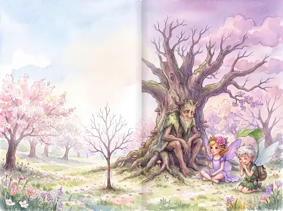 Aus „Elena und der Baum, der zu spät blühte“
