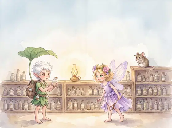 Aus „Elena und das Fläschchen ohne Etikett“