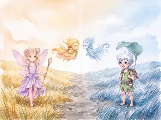 Aus „Elena und die zwei Winde“