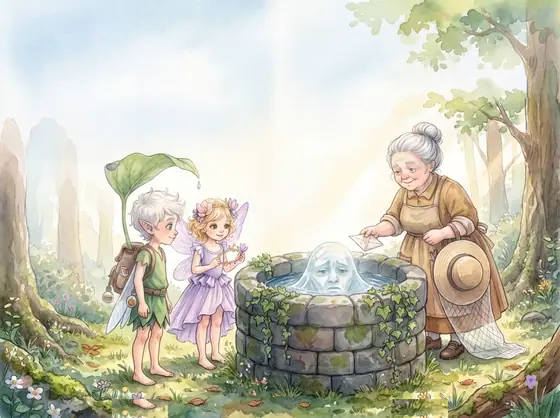 Aus „Elena und der Brunnen, der leerlief“