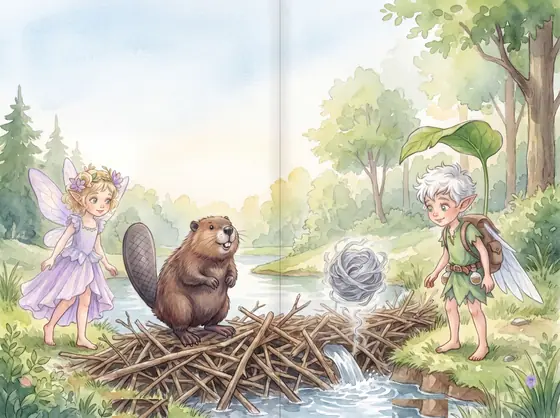 Aus „Elena und der Damm, der fertig war“